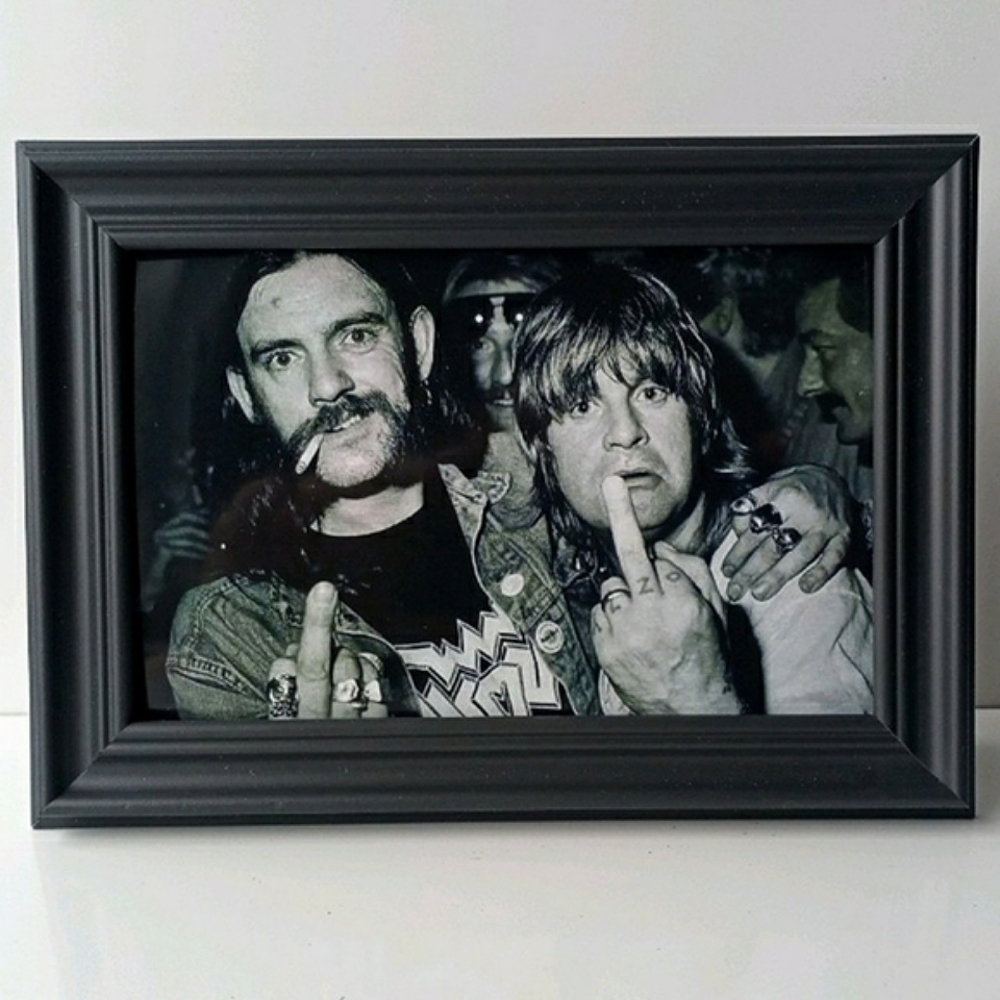 Lemmy Kilmister Ozzy Osbourne music  70s 80s rocknroll Black Sabbath Motorhead - Picture 5 of 5
